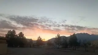 Sun rising todays weather at Quetta city # Pakistan 