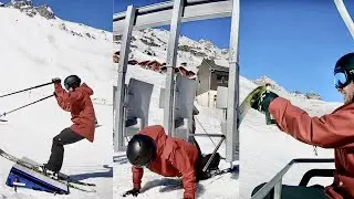 10 SIMPLE TELEMARK TRICKS für BEGINNER (FREE-HEEL)
