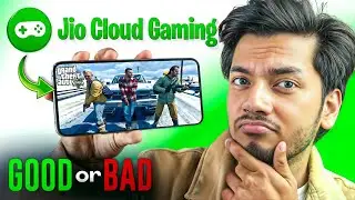 I Tried Jio Cloud Gaming on My Phone&hellip; And Testing Game Like GTA 5 ??