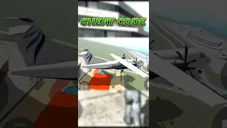 BIG AEROPLANE CHEAT CODE in Indian Bike Driving 3D [ Indian Bike Driving 3D ] #shorts