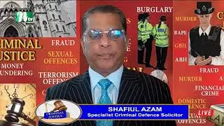 Specialist Criminal Defence Solicitor Shafiul Azam, Azam & Co.Solicitors - Host Criminal Justice S2
