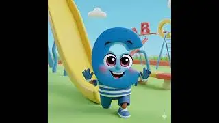 ABC Song for Kids (A-E) |FUN Alphabet Nursery rhymes | ABCD learning song #kidsshorts #abcd #shorts