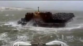 Coastguard Secures Errant Barge ETV Emergency Towing Vessel MV Anglian Monarch Captain John Reynolds