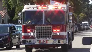 OCFA Engine 2 Responding
