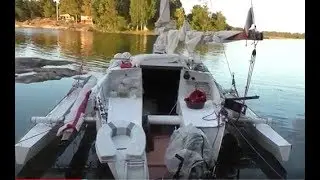 The Stockholm Archipelago small trimaran sailing 2017