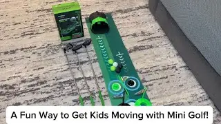 🦖⛳ The Coolest Kids Mini Golf Set With Dino Auto Return