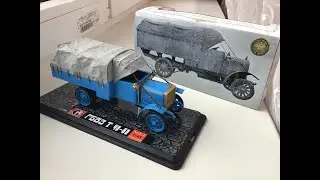 РуссоБалтийский T40/60 грузовик 1914г. Студия МАЛ 1/43