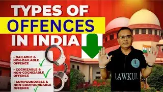 What are these Offences - Cognizable, Bailable & Compoundable Offences  Criminal Laws in India