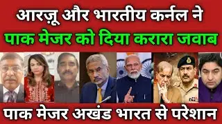 Arzoo and Indian Colonel Give a Strong Reply to Pak Major | Hindustan Ki Taqat 