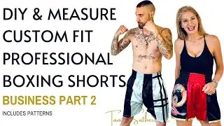 DIY & Measure Custom professional boxing shorts Business Part 2