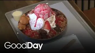 Bingsu Tea recently went viral, so Ryan is there trying all the delicious drinks and desserts!