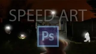 Teddy bear take over - Photoshop speed art