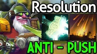 Resolution [Sniper] Anti Push with Mjollnir 7.14 Dota 2
