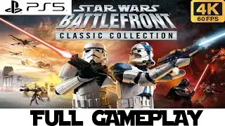 Star Wars Battlefront 1 & 2 Full Campaign (PS5 4K 60fps) - Star Wars: Battlefront Classic Edition