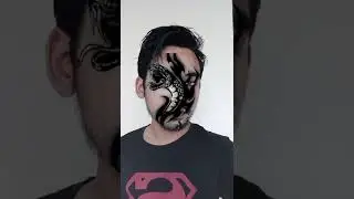 Dragon face filter using Meta Spark AR Studio