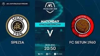 AFL22. AFL Cup Красная Пресня. Division A. Day 2. Spezia - FC Setun 1960