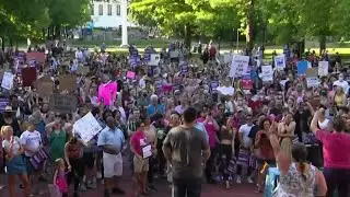 Supreme Court decision sparks protest across metro Detroit