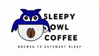 Sleepy Owl Coffee Logo Animation