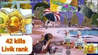 42 kills😈livik rank🥰pubgmobile gameplay❤️haker movement skill😃redmi note 8😙#pubgmobile#op#viralvideo