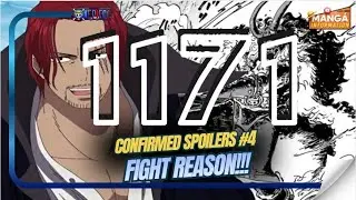 ONE PIECE 1171 - SPOILERS PART 5 - LOKI X SHANKS REASON