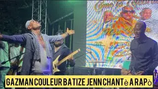 Gade talan. Gazman Couleur fenk bay Jenn gason sabenzdiskyô l paske l konn chantè