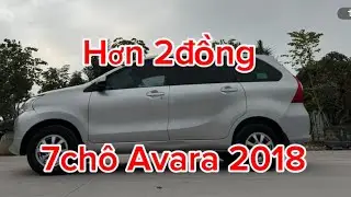 Hơn 2đồng cho mẫu Toyota Avara 2018 đk 2019 7chỗ gầm cao #0986368857