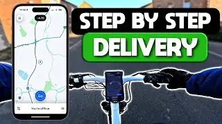 How to deliver Uber Eats STEP BY STEP | Delivery App Tutorial 2025