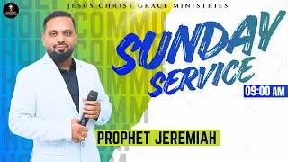 SUNDAY SERVICE LIVE || PROPHET JEREMIAH OFFICIAL || GLORIOUS CHURCH ONGOLE || JCGM ||