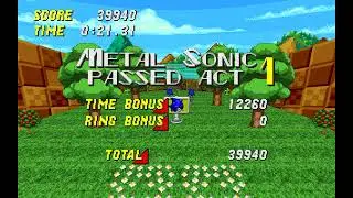 SRB2 v2.2.13 - Greenflower Zone, Act 1 - Metal Sonic in 00:21:31