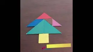 Tangram Tree | A fun way to work with shapes | D.M. Mukundhan | #Shorts