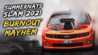 🏁 Summernats Slam 2021 Burnouts Compilation