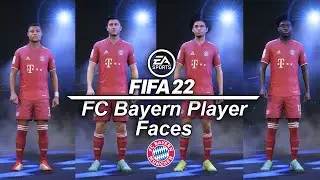FIFA 22 - FC BAYERN PLAYER FACES