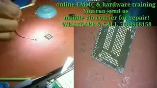 Micromax Bharat 3 Q437(Dead)someone already removed npcBCZ core line short)overheated CPU+EMMC+PM ic