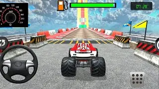 Impossible Tracks Monster Truck Stunt Racing - Android Gameplay