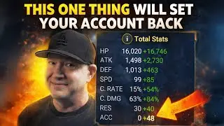 THIS ONE THING WILL SET BACK YOUR ACCOUNT - RAID: Shadow Legends - RSL