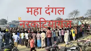 Maha Dangal Narkatiaganj || Dangal Mill Gate Narkatiaganj || west champaran Bihar