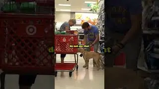 Cussing Dog Prank in Target! via @SethMeiring