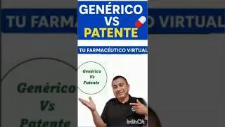 &iquest;Ya conoces la diferencia entre GENERICO Y PATENTE? #medicina #tips #salud #viral