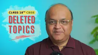 Deleted Topics in Class 10 Maths (2026 CBSE Board) | Must-Watch for All Students #bksir #bksirtalks