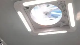 TYTXRV Roof Ventilation Fan with LED Light