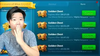 24 Golden Chest, 2500 is looking for Warriors | Rise of Kingdoms