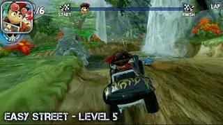 BEACH BUGGY RACING - EASY STREET ( DINO JUNGLE ) LEVEL - 5 | RS CHARAN 888