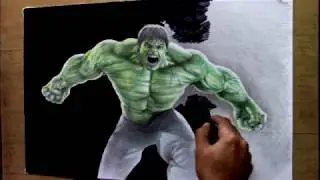 Hulk, Speed drawing