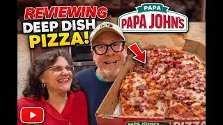 Papa John&rsquo;s Deep Dish Pizza & Wings Review &ndash; Is It REALLY Worth It?! 🍕🔥 | JKMCraveTV