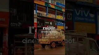 Raipur cinematic shots #raipur #newsong #song