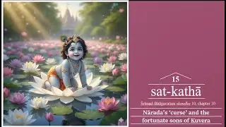 Sat-kathā 15   ||  Nārada&rsquo;s &lsquo;curse&rsquo; and the fortunate sons of Kuvera  ||   Oct 12, 2025