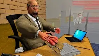 Scary Office Boss 3D - Levels 4-6 Gameplay Walkthrough FHD (Android,iOS) Part 2