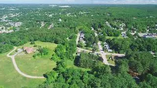 Auburn Maine Neighborhood drone video 4k-Falco Focus Maine Droning
