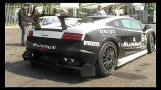 Lamborghini Gallardo Super Trofeo LOUD V10 SOUND - Blancpain Supertrofeo Championship