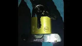 Lockpicking a Yale YE1/50 with the Southord JPXS-6